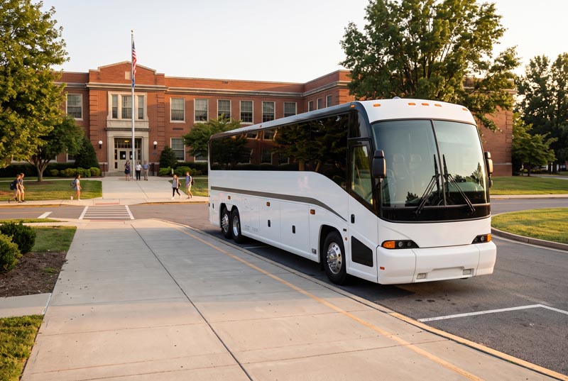 School Field Trip Bus Rentals in Beaumont, TX
