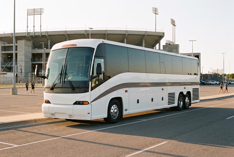 Sports Team Charter Bus Rentals in Beaumont, TX